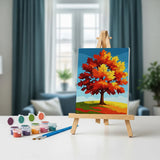 Autumn Glow Series - Mini Painting by numbers Set of 6
