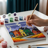 Autumn Glow Series - Mini Painting by numbers Set of 6