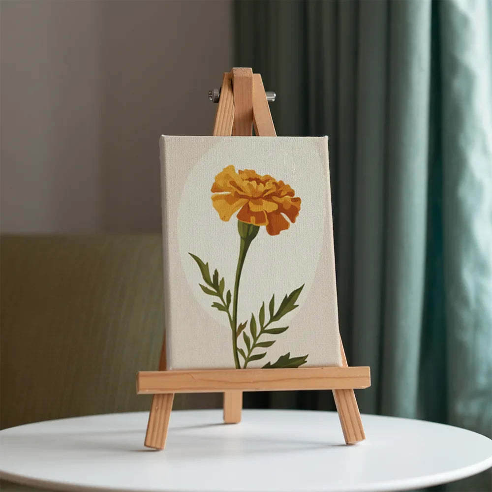 Autumn blossom - Mini Painting by numbers Set of 6 | Fast 3-Day