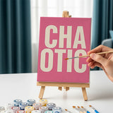 Bold and chaotic - Mini Painting by numbers Set of 6