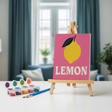 Bold and chaotic - Mini Painting by numbers Set of 6