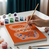 Bold and chaotic - Mini Painting by numbers Set of 6