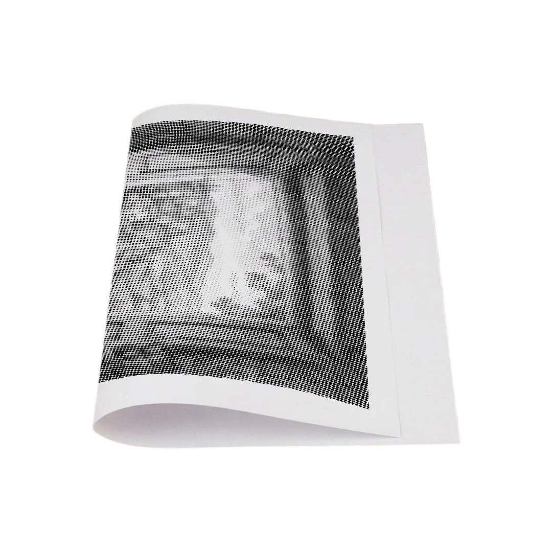 View Through Shutters Dot Painting