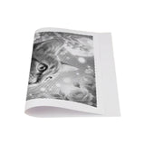 Cat with Flowers Dot Painting