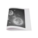 Roses and the Moon Dot Painting
