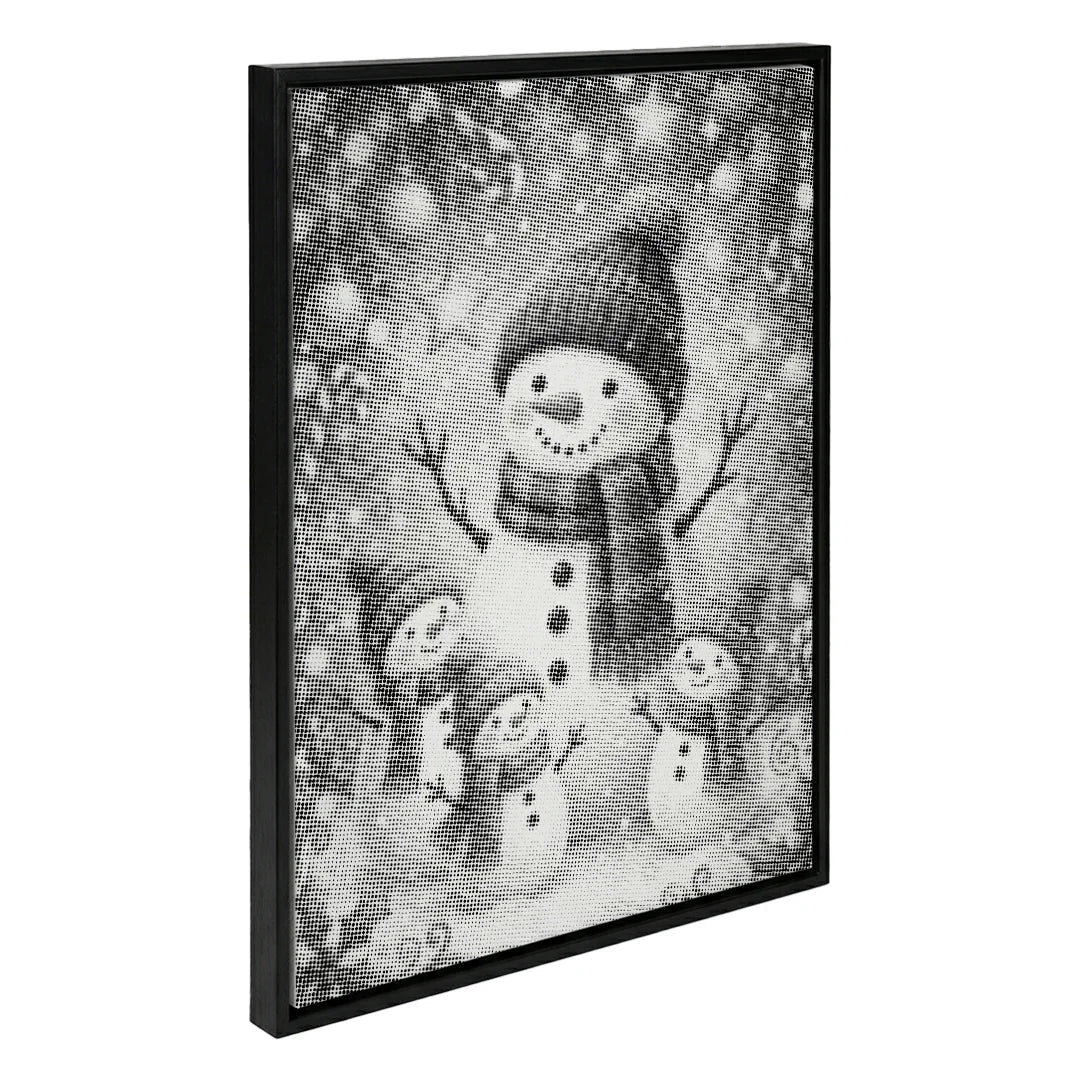 Snow Friends Dot Painting