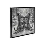 Kittens with Hats Dot Painting