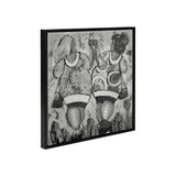 Cheerful Ladies Toast Dot Painting