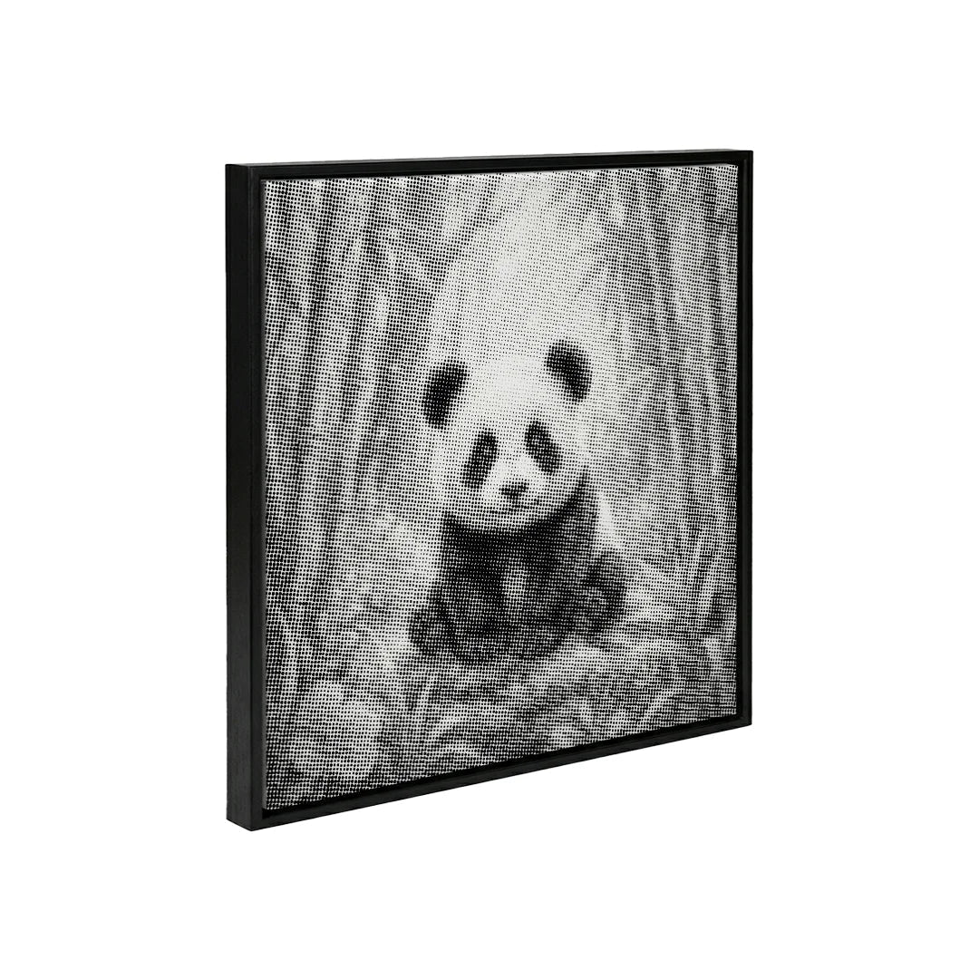 Panda Dot Painting