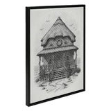 Beach Cottage Dot Painting