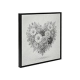 Flower Heart Dot Painting