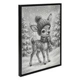 Cute Reindeer Dot Painting