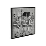 Happy Ladies Win Dot Painting