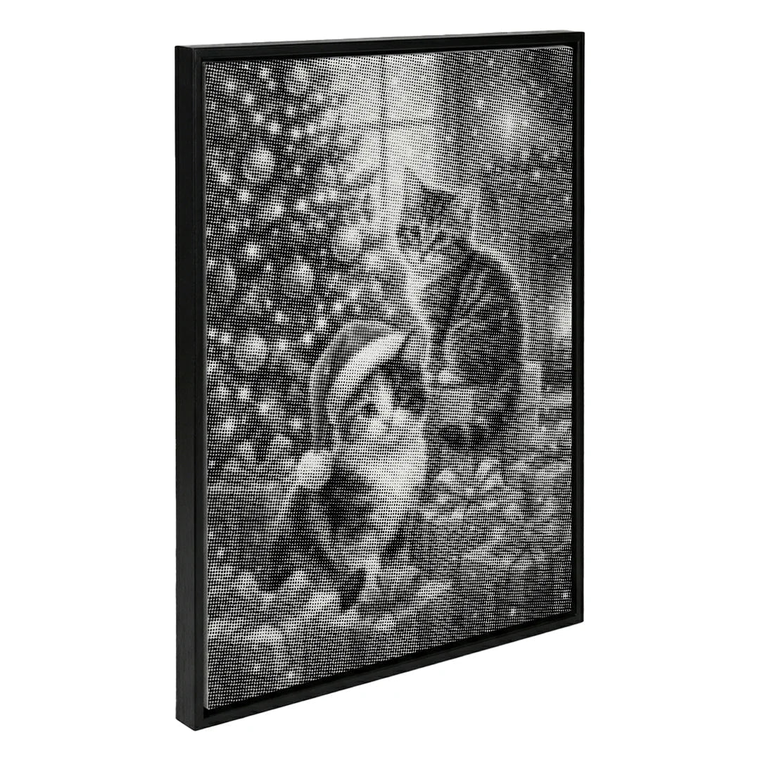 2 Christmascats Dot Painting