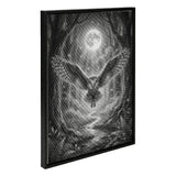 Owl in the Forest Dot Painting