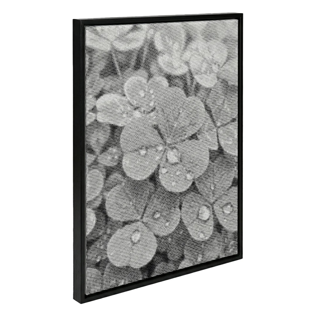 Clover with Water Droplets Dot Painting