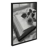 Rose with Book Dot Painting