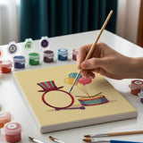 Circus Spectacle - Mini Painting by numbers Set of 6