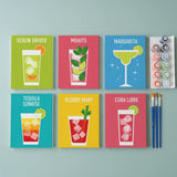 Cocktail Collection - Mini Painting by numbers Set of 6