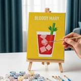 Cocktail Collection - Mini Painting by numbers Set of 6
