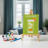 Cocktail Collection - Mini Painting by numbers Set of 6