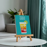 Cocktail Collection - Mini Painting by numbers Set of 6