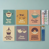 Coffee & Chill - Mini Painting by numbers Set of 6