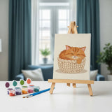 Cosy Kitty Corner - Mini Painting by numbers Set of 6