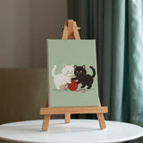 Cosy Kitty Corner - Mini Painting by numbers Set of 6