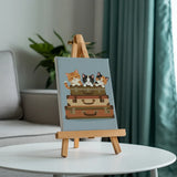 Cosy Kitty Corner - Mini Painting by numbers Set of 6