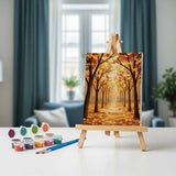 Crunchy Leaves & Warm Air - Mini Painting by numbers Set of 6