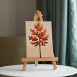 Crunchy Leaves & Warm Air - Mini Painting by numbers Set of 6