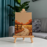 Crunchy Leaves & Warm Air - Mini Painting by numbers Set of 6