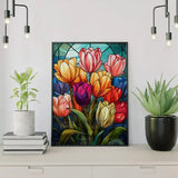 Diamond Painting - Beautiful Tulips