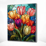 Diamond Painting - Beautiful Tulips