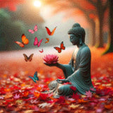 Diamond Painting - Buddha Lotus Flower