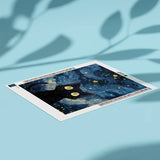 Diamond Painting - Kissa yössä