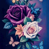 Diamond Painting - Kleurrijke Bloemen