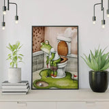 Diamond Painting - Frog Waves