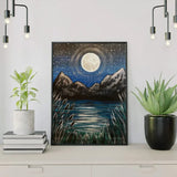 Diamond Painting - Måne