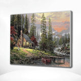Diamond Painting - Pine Trees