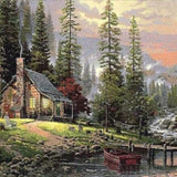 Diamond Painting - Pine Trees