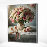 Diamond Painting - Rozen in een Vaas