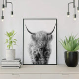 Diamond Painting - Scottish Highlander Black