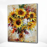 Diamond Painting - Sunflowers
