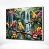 Diamond Painting - Three Parrots