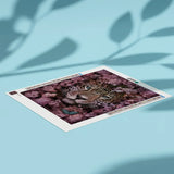 Diamond Painting - Tijger met Bloemen