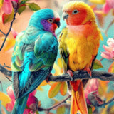 Diamond Painting - Two Birds