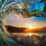 Diamond Painting - Waves with the Sun