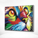 Diamond Painting - Cat head